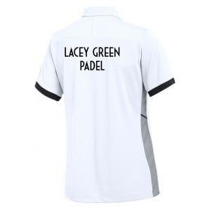 Nike Dri-FIT Academy 25 Polo (W) - White/Black/Black