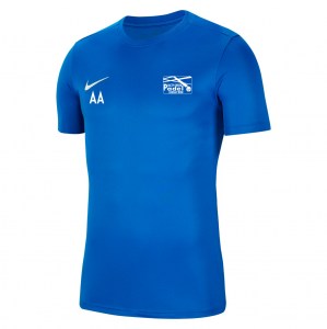 Nike Park VII Dri-FIT Short Sleeve Shirt - Royal Blue/White