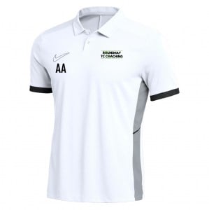 Nike Dri-FIT Academy 25 Polo - White/Black/Black