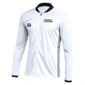 Nike Dri-FIT Academy 25 Knit Track Jacket - White/Black/Black