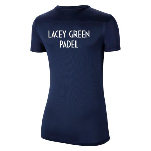 Nike Park VII Dri-FIT Womens Short Sleeve Shirt - Midnight Navy/White