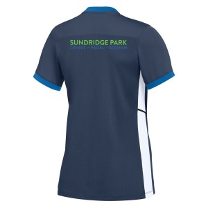 Nike Academy 25 Short-Sleeve Training Top (W) - Obsidian/Royal Blue/White