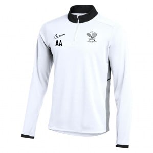 Nike Dri-FIT Academy 25 Drill Top - White/Black/Black
