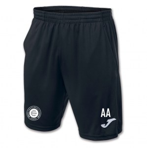Joma BERMUDA DRIVE SHORTS - Black/White