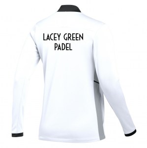 Nike Dri-FIT Academy 25 Knit Track Jacket (W) - White/Black/Black