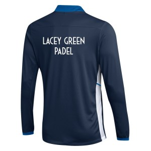 Nike Dri-FIT Academy 25 Knit Track Jacket - Obsidian/Royal Blue/White