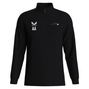 Castore Quarter Zip Midlayer - Black