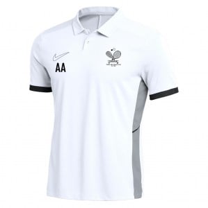 Nike Dri-FIT Academy 25 Polo - White/Black/Black