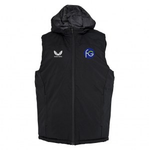 Castore Padded Gilet With Hood 22 - Black