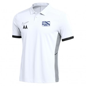Nike Dri-FIT Academy 25 Polo - White/Black/Black