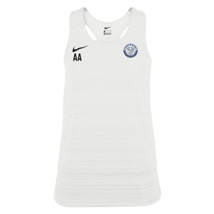 Zelus-Nike Dry Miler Singlet (W) - White/Black