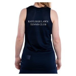 Zelus-Nike FLASH SINGLET (W) - Obsidian/White