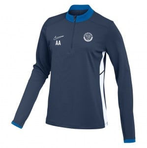 Nike Dri-FIT Academy 25 Drill Top (W) - Obsidian/Royal Blue/White