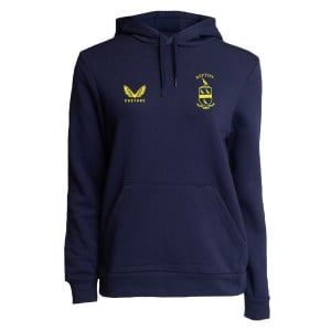 Castore Cotton Brushback Hoody (W) - Navy