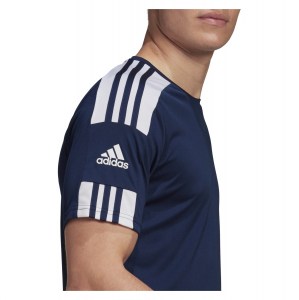 Adidas Squadra 21 Short Sleeve Shirt (M) Team Navy Blue-White