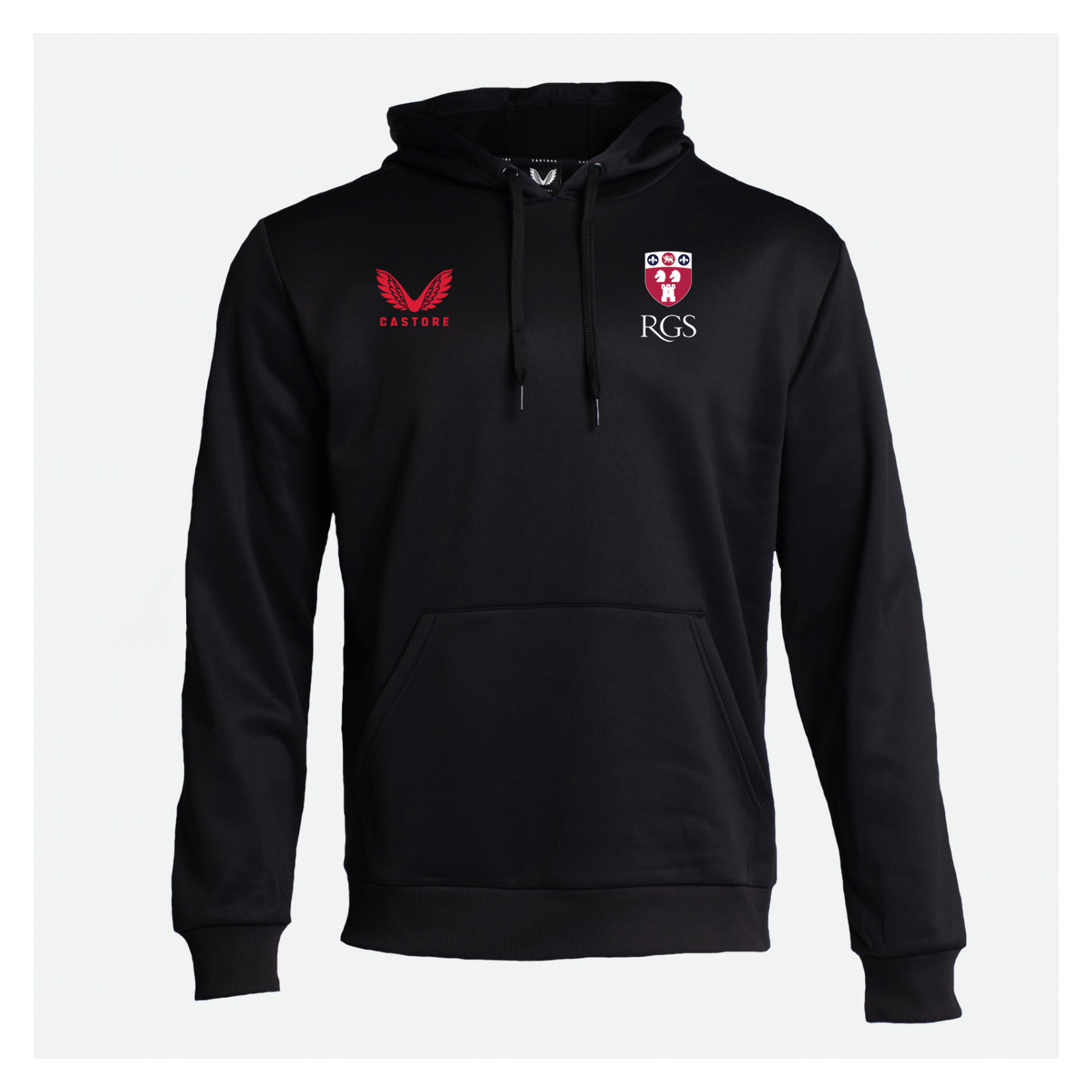 RGS Brushback Hoodie (W) - CAVIAR
