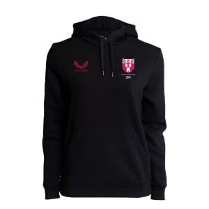 Castore Cotton Womens Brushback Hoody - Black