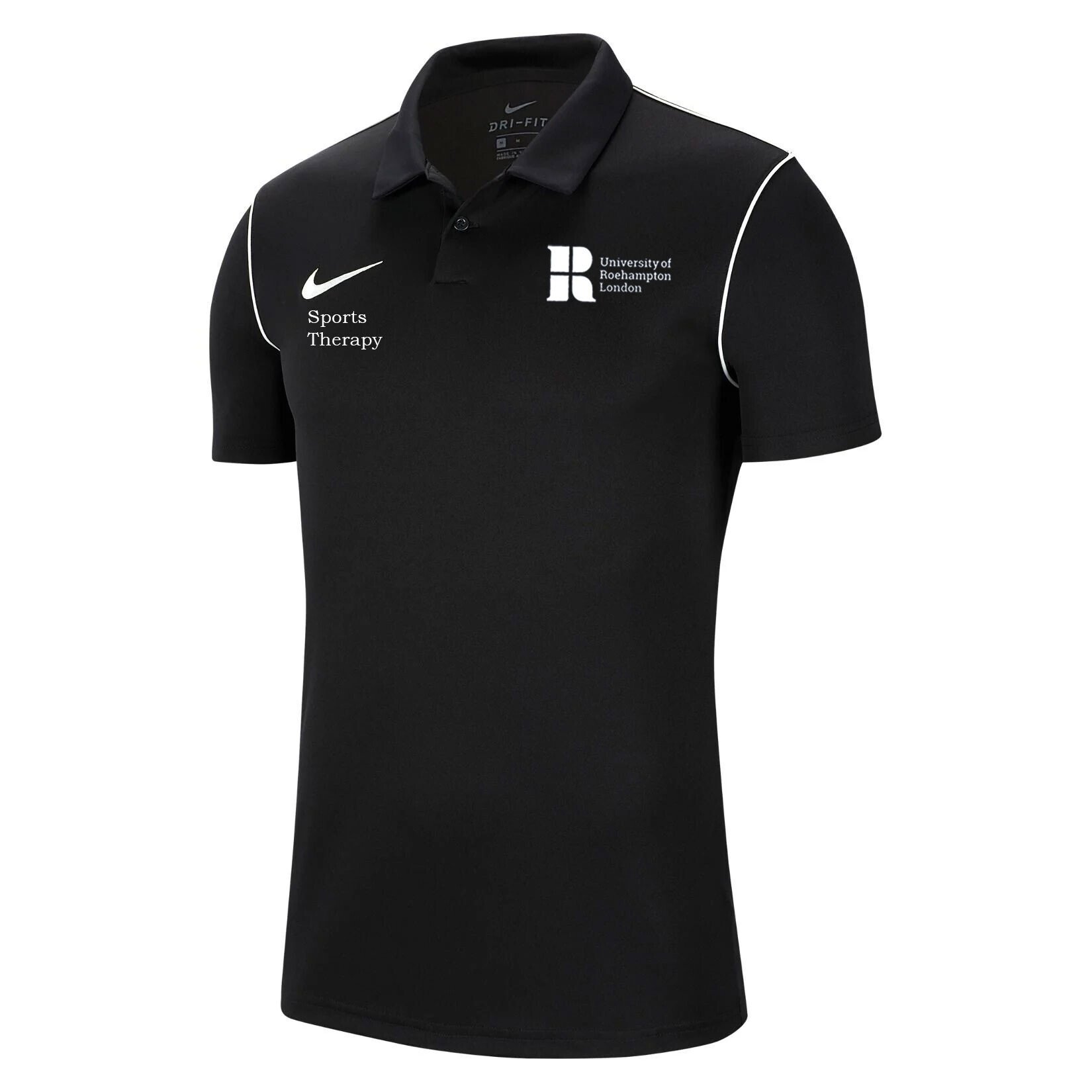 Nike Dri-FIT Park 20 Polo - Black/White/White