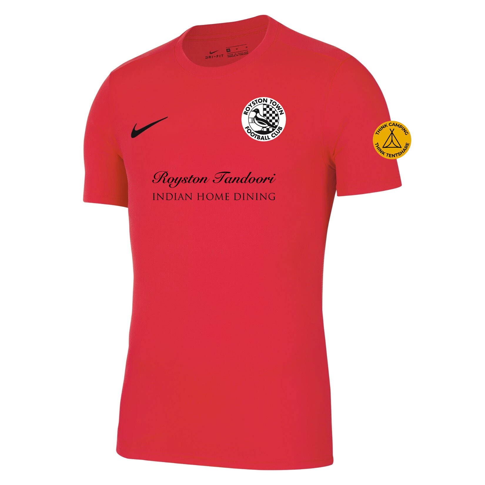 Nike Park VII Dri-FIT Short Sleeve Shirt - Bright Crimson/Black