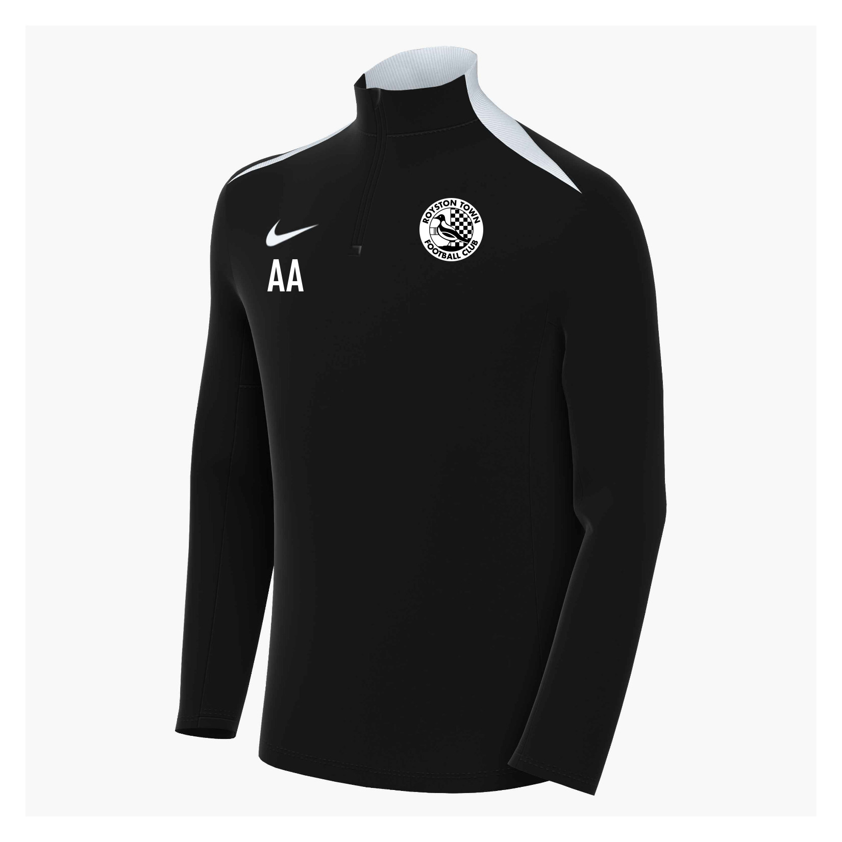 Nike Academy Pro 24 Dri-FIT Drill Top - BLACK/BLACK/WHITE/WHITE