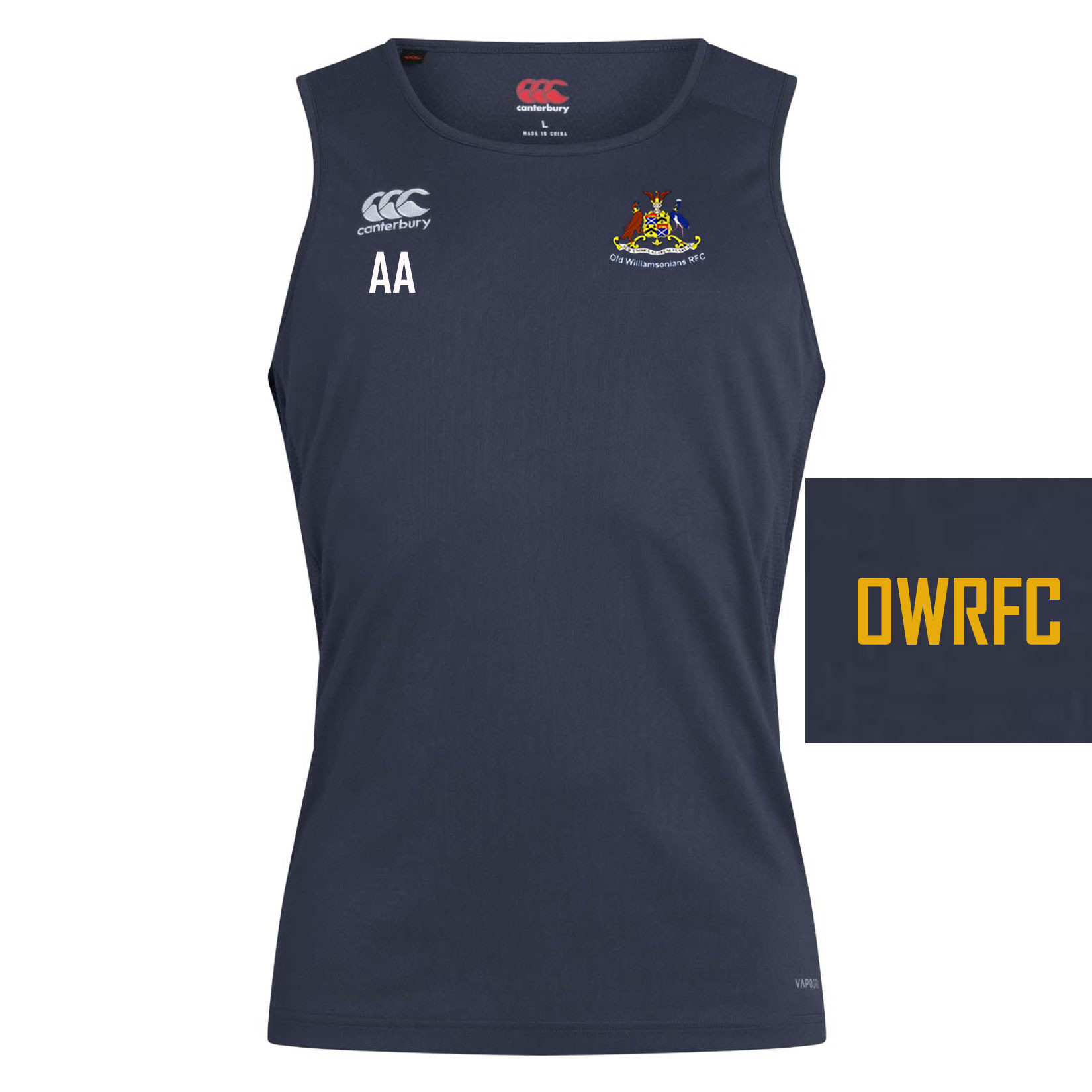 Canterbury Club Dry Singlet