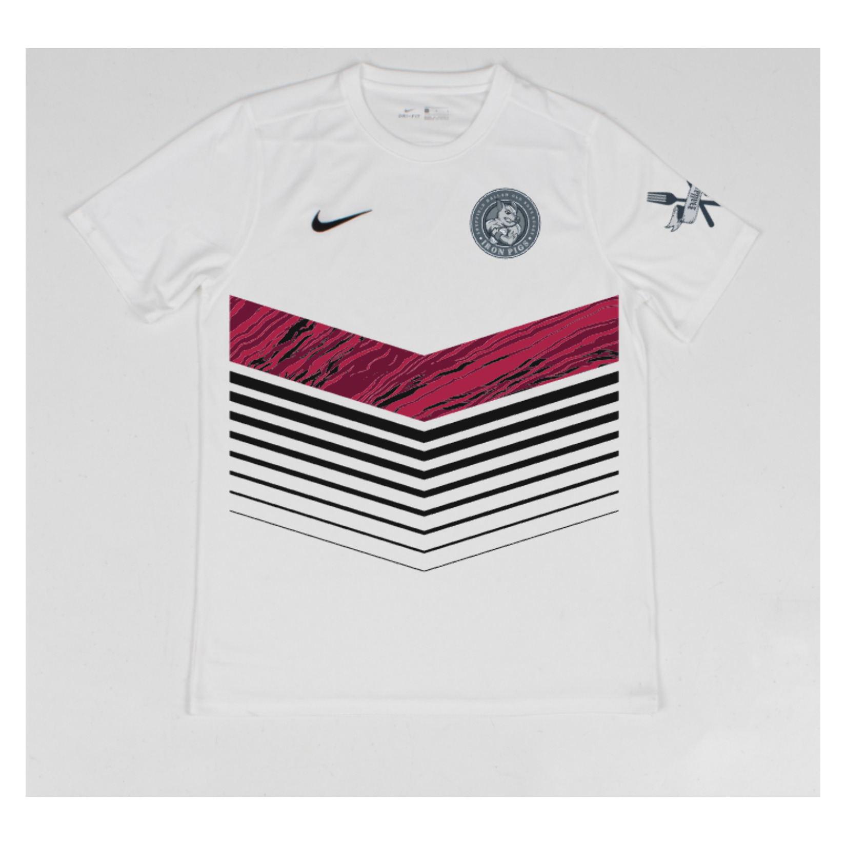 Nike Park VII Dri-FIT Short Sleeve Shirt - White/Black