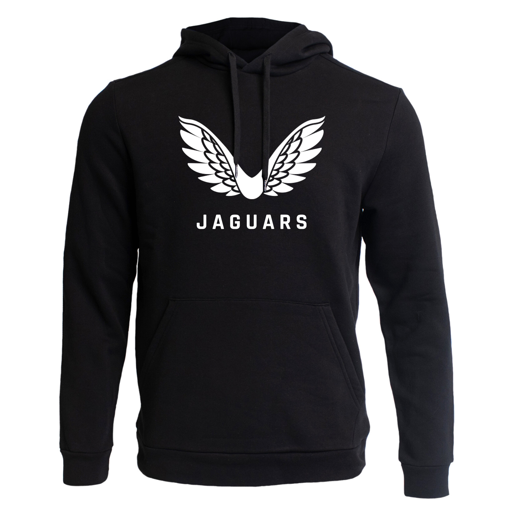 Castore Cotton Brushback Hoody - Black/White