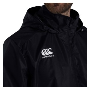 Canterbury Club Vaposhield Full Zip Rain Jacket (M) Black