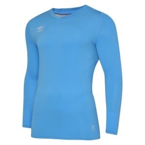 Umbro Elite V Neck Baselayer L/S Sky Blue