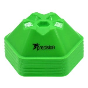 Precision Pro HX Saucer Cones - Set of 50 (Assorted) Fluo Green