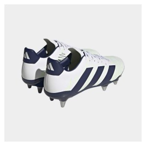 adidas-LP Kakari Soft Ground Rugby Boots Ftwwhite-Tenabl-Silvmt