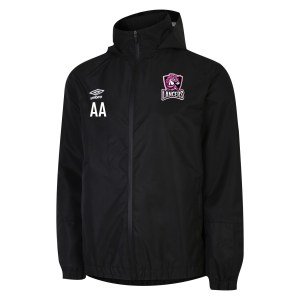 Umbro Total Training Rain Jacket - BLACK/WHITE