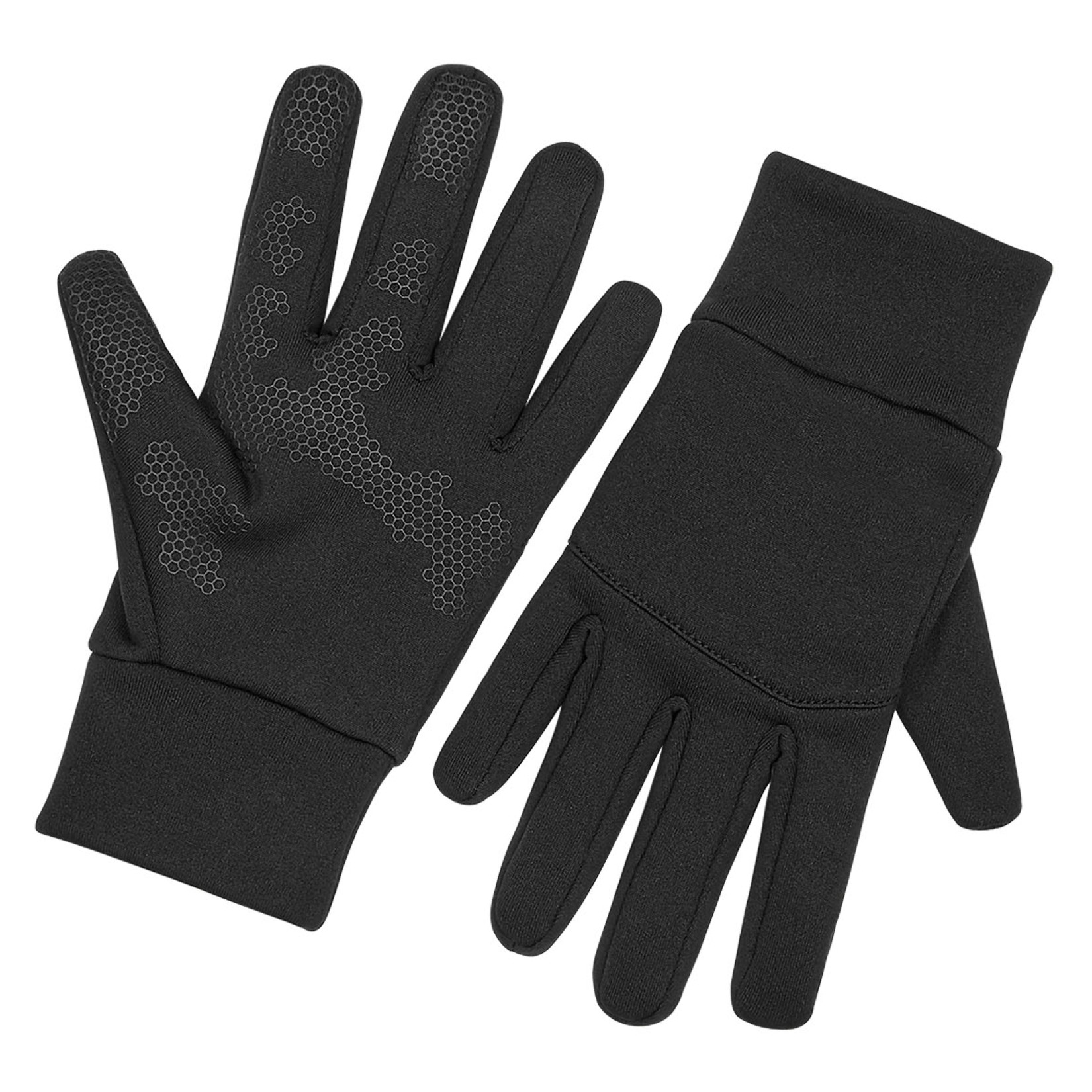 Softshell Sports Tech Gloves Black