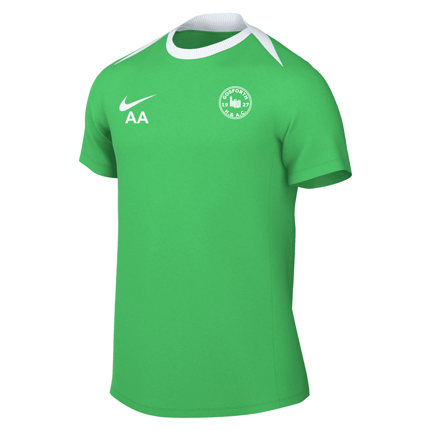 Nike Academy Pro 24 Dri-FIT Short Sleeve Top - Green Spark/White/Green Spark/White