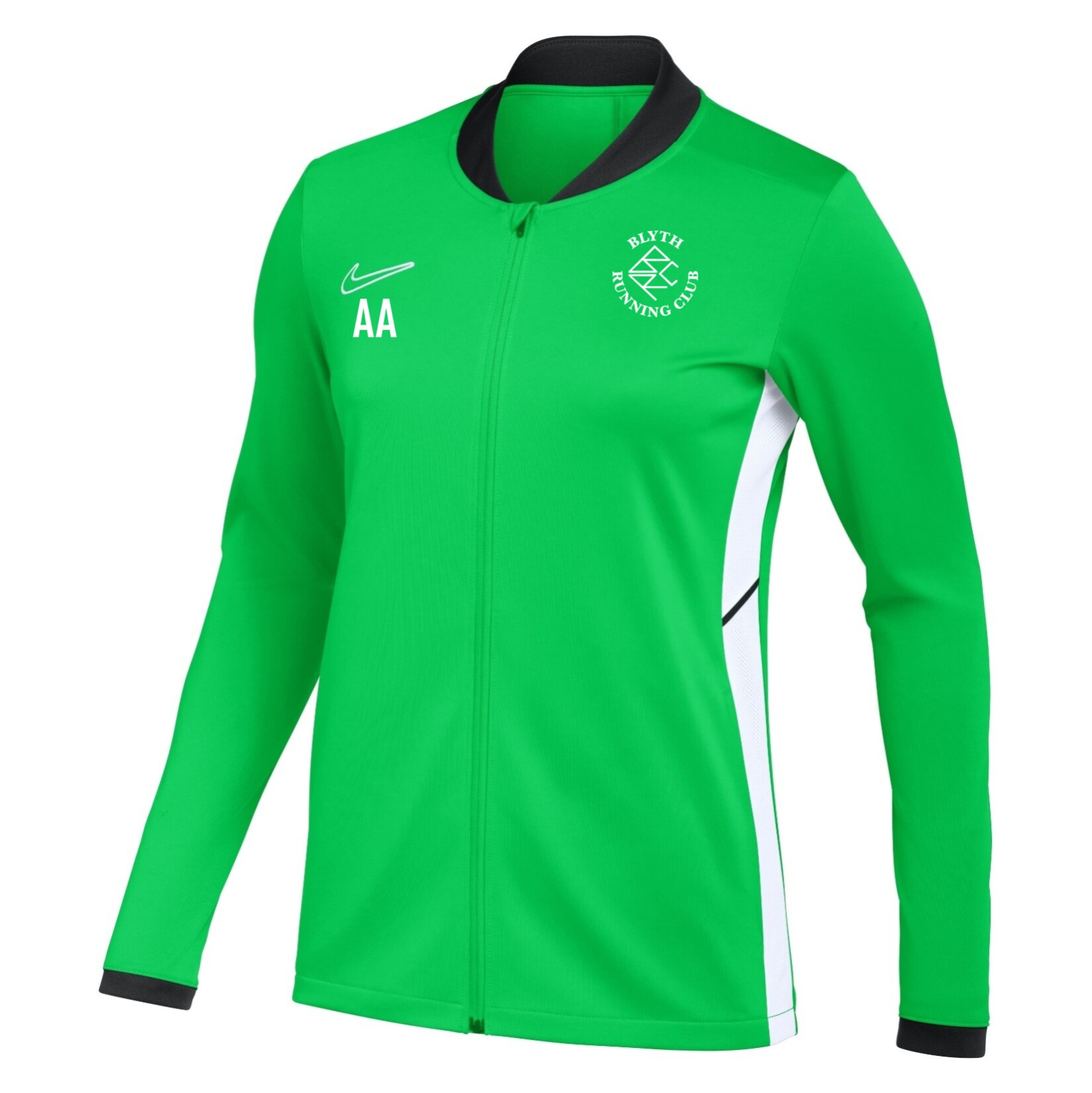 Nike Dri-FIT Academy 25 Knit Track Jacket (W) - Green Spark/Lucky Green/White