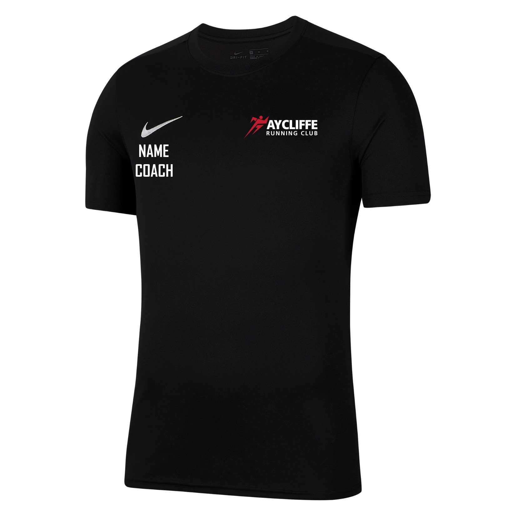 Nike Park VII Dri-FIT Short Sleeve Shirt - Black/White
