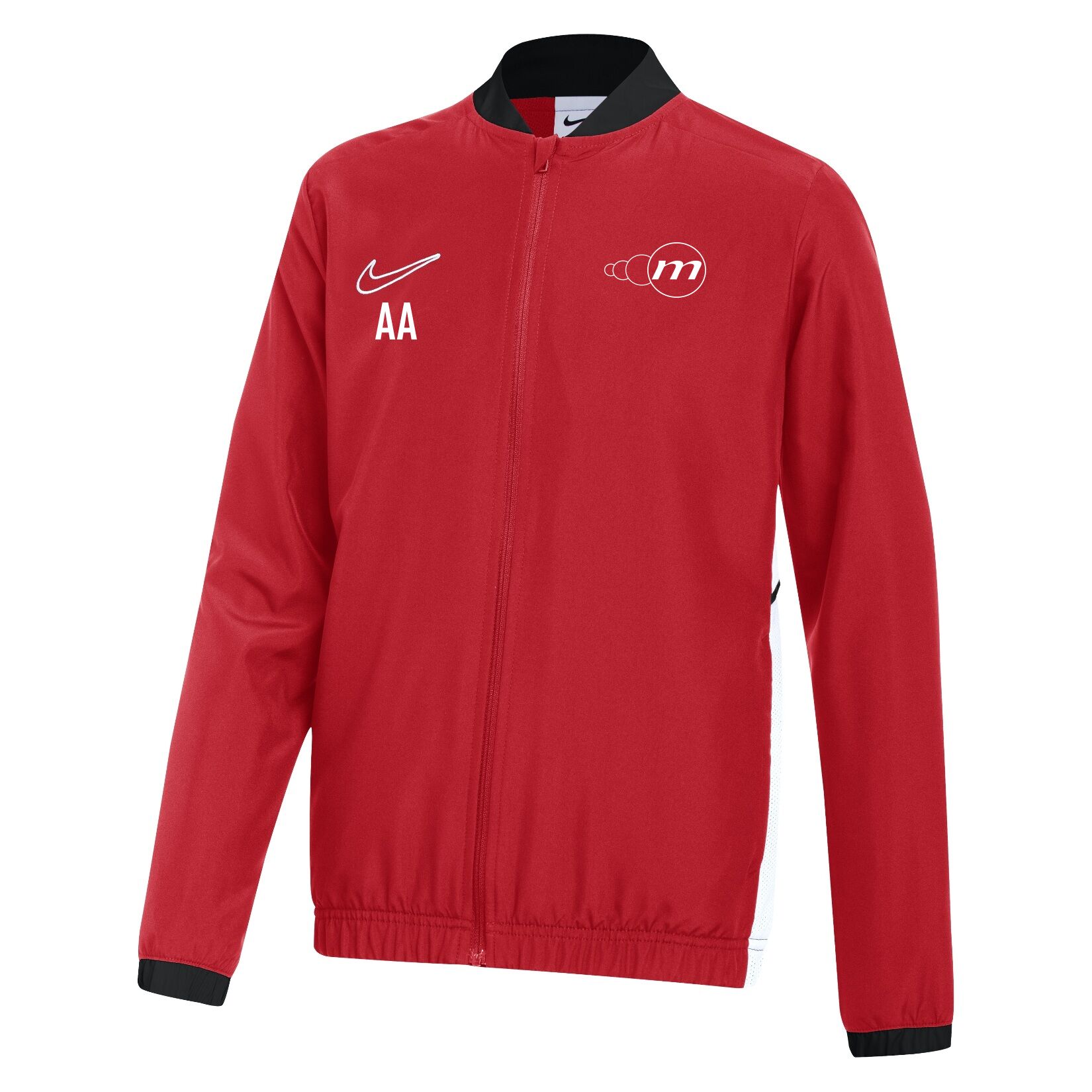 Nike Dri-FIT Academy 25 Woven Track Jacket - University Red/Gym Red/White