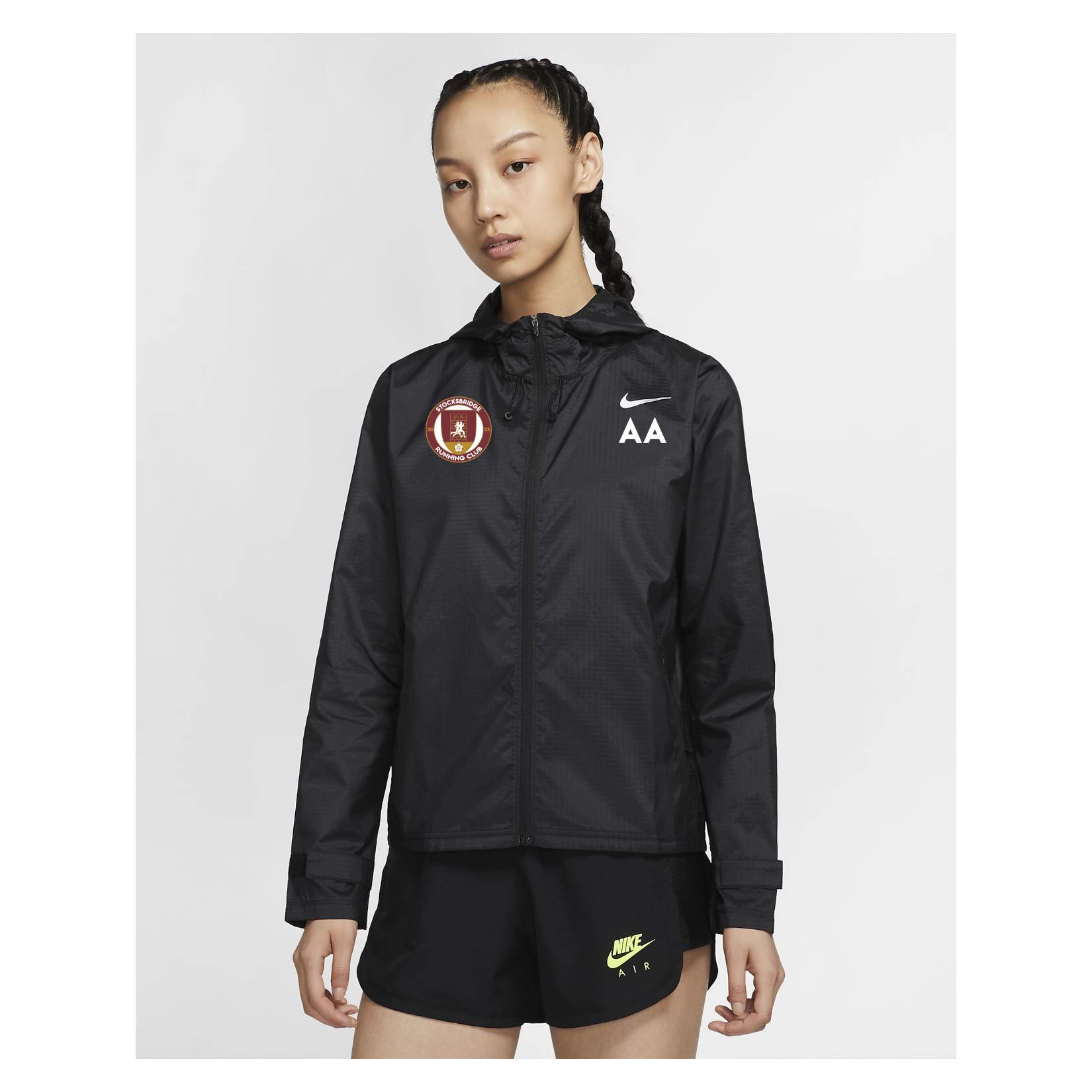 Nike Essential Running Jacket (W) - Black/Reflective Silver