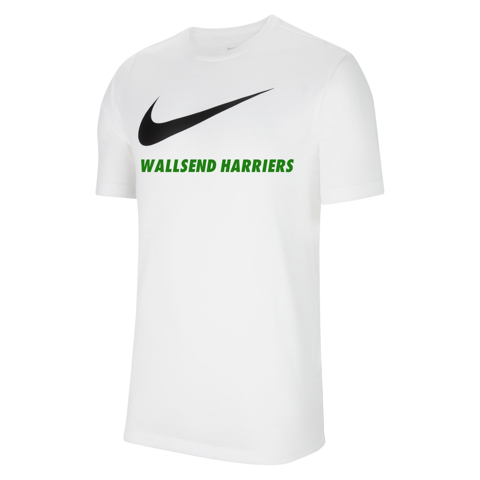 Nike Team Club 20 Swoosh Tee (M) - White/Black