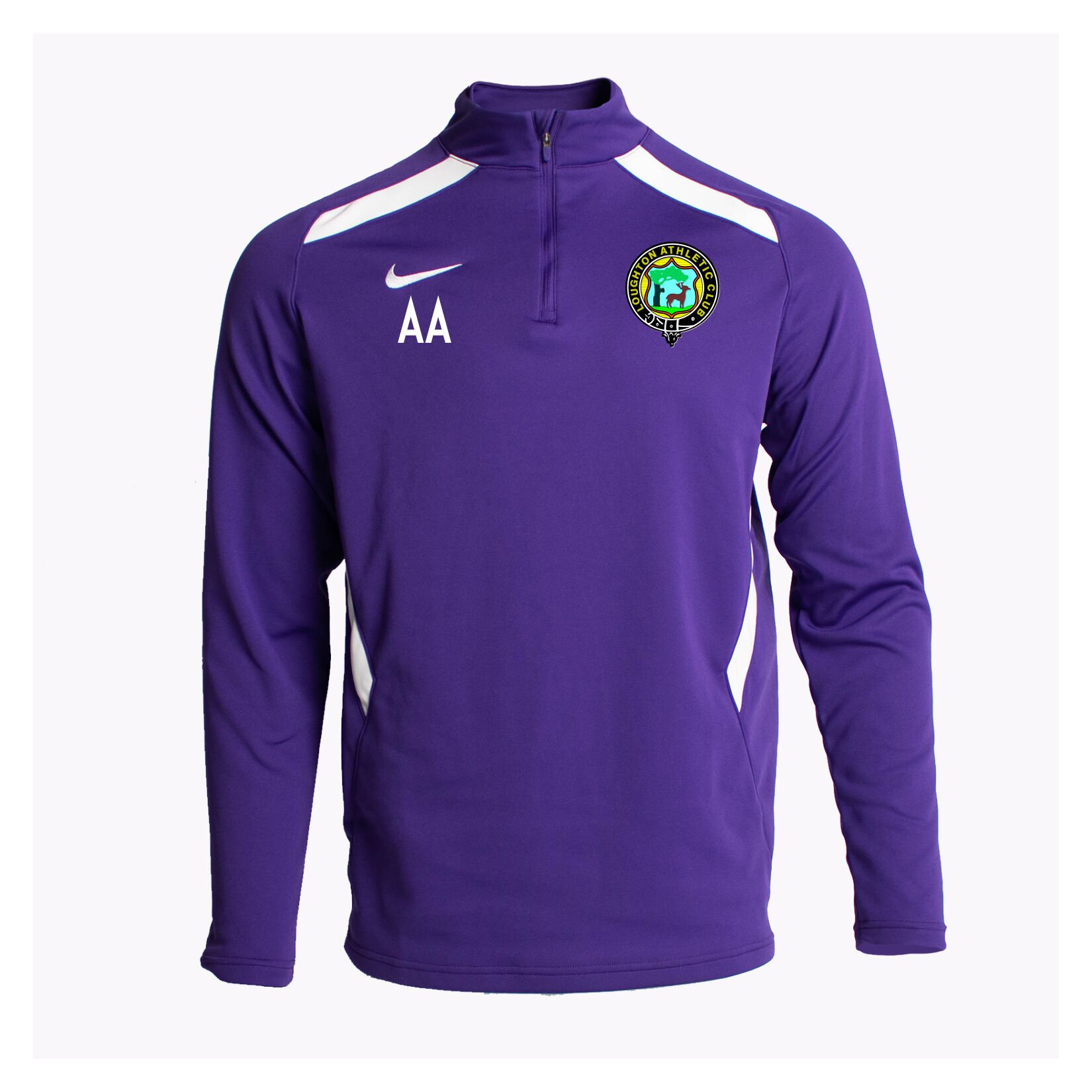 Zelus-Nike Mens Bespoke Training 1/4 Zip Midlayer - Purple