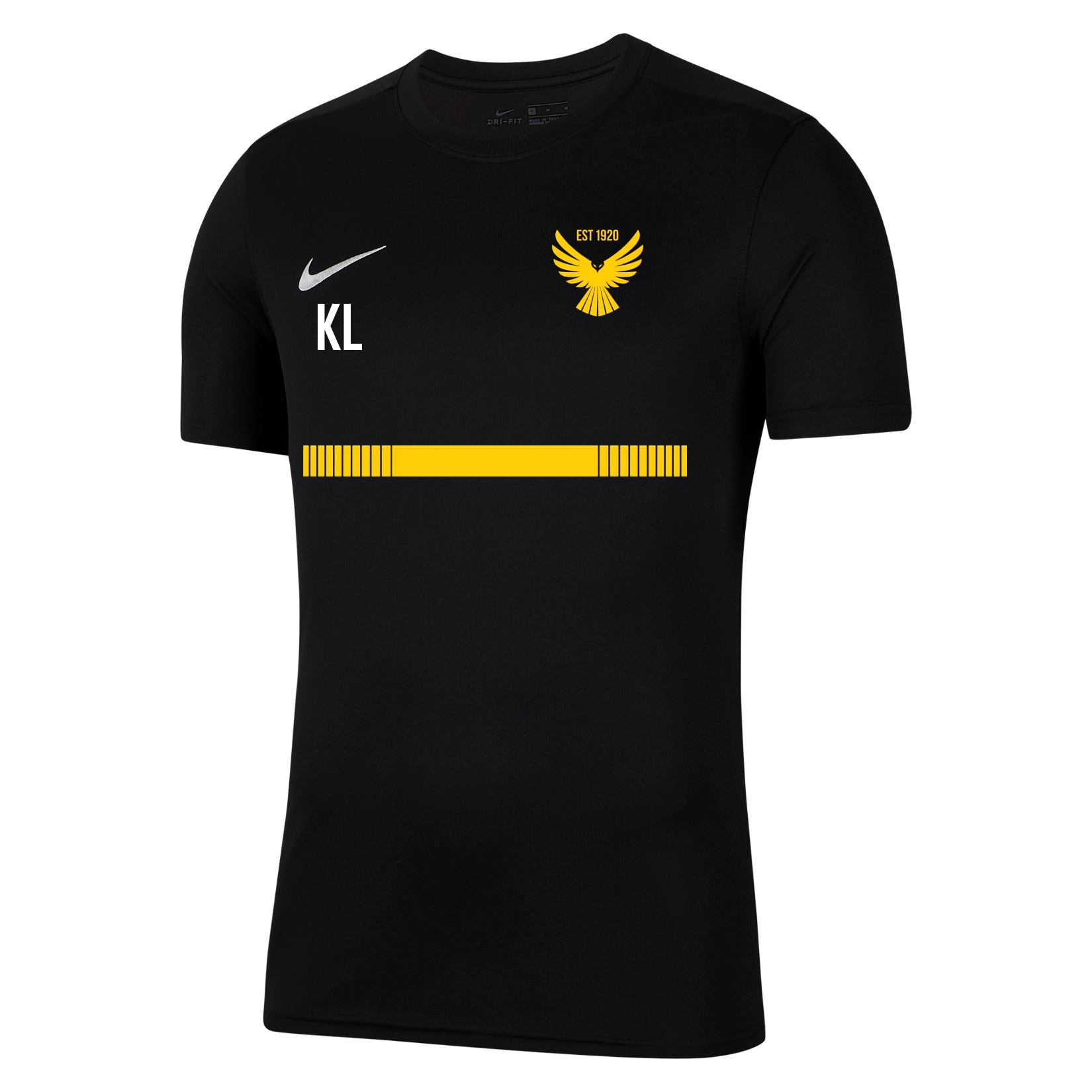 Nike Park VII Dri-FIT Short Sleeve Shirt - Black/White