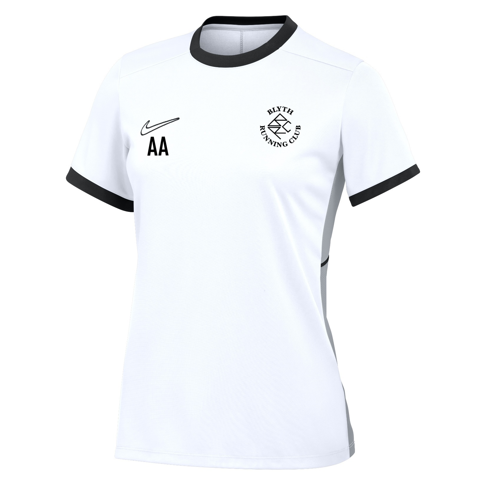 Nike Academy 25 Short-Sleeve Training Top (W) - White/Black/Black