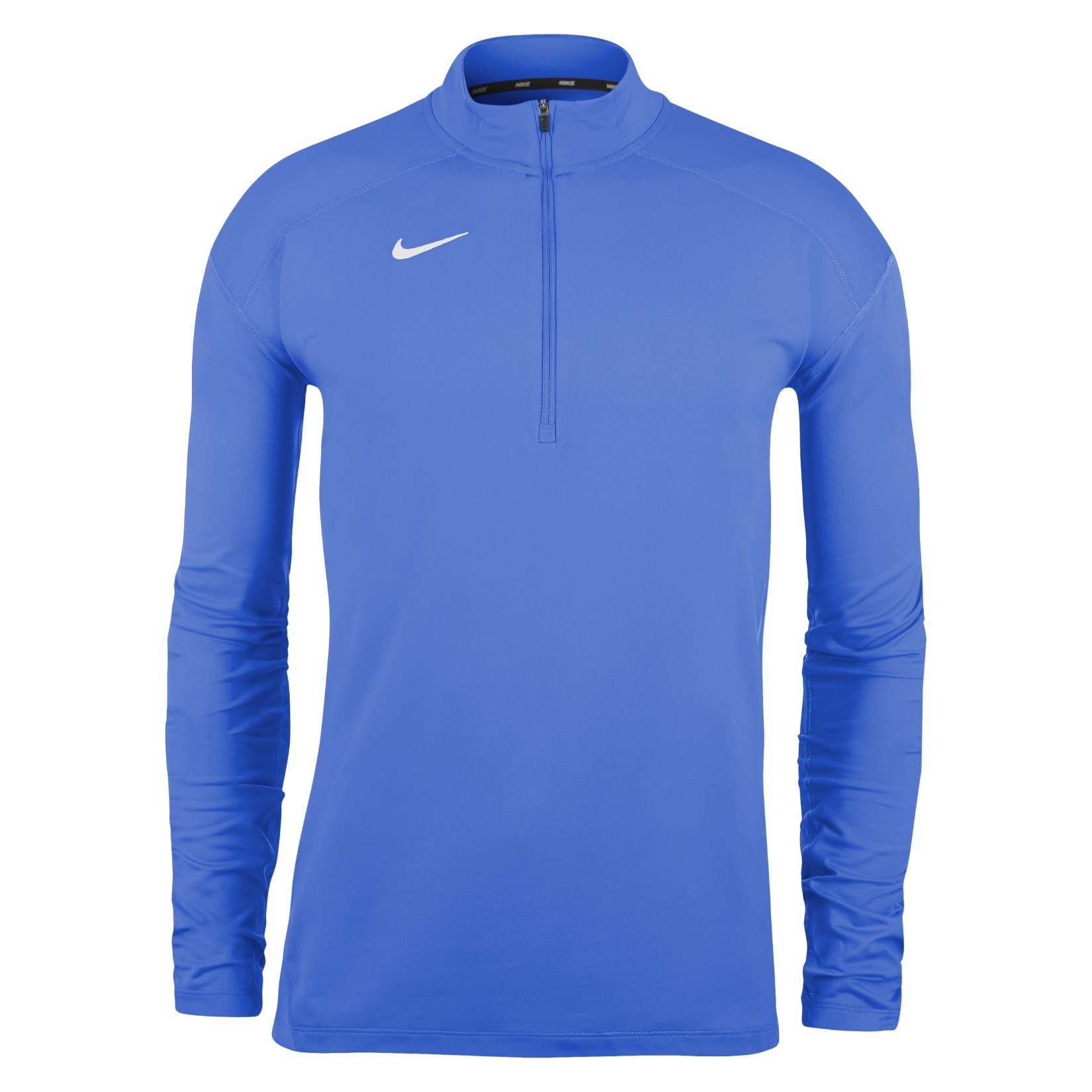 Zelus-Nike Dry Element Half Zip Running Top - Royal Blue/White