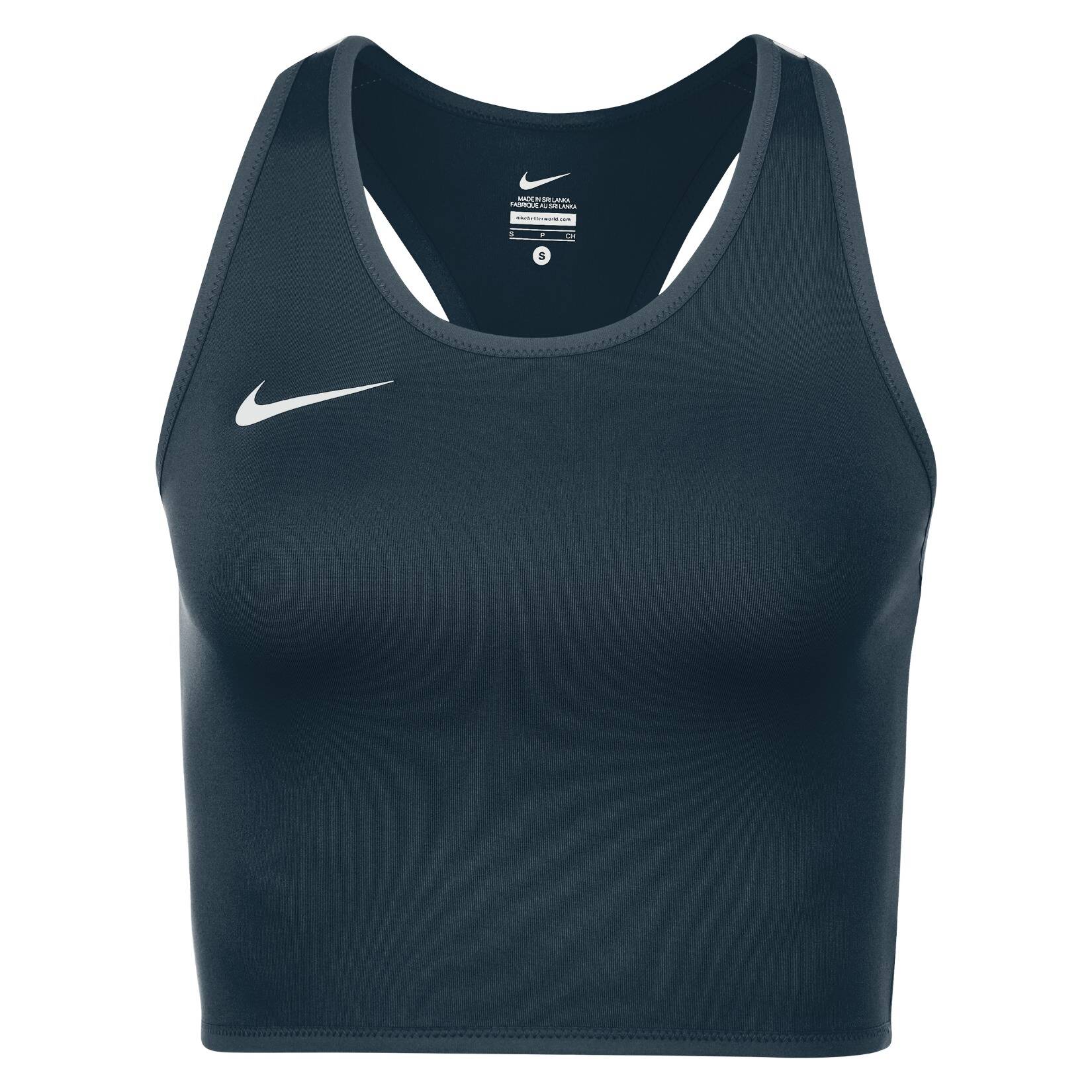 Zelus-Nike Cover Running Top - Obsidian/White