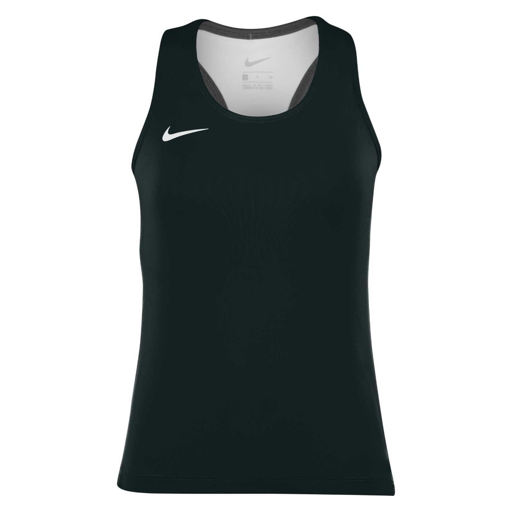 Zelus-Nike Airborne Running Top - Black/White