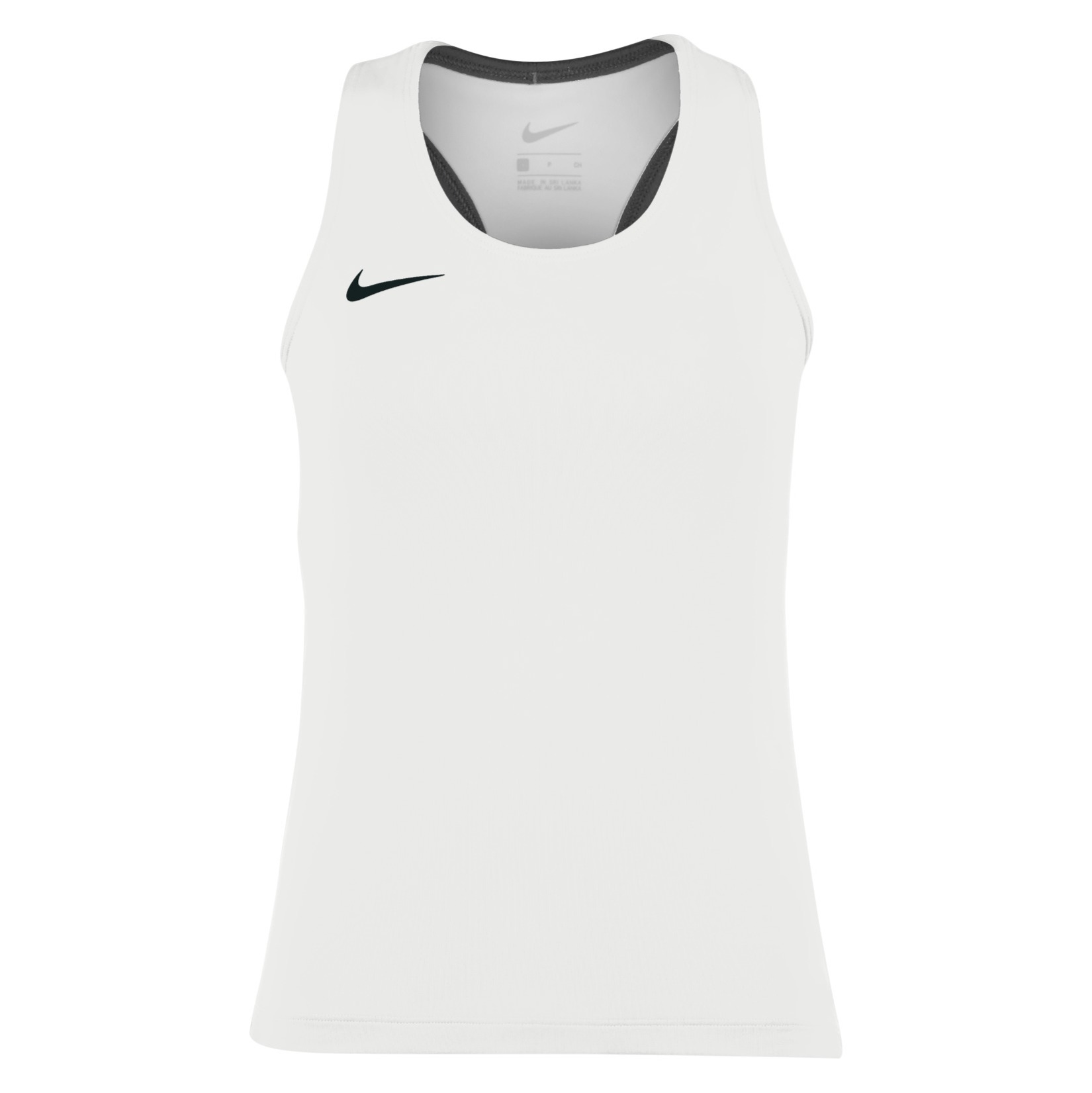 Zelus-Nike Airborne Running Top - White/Black