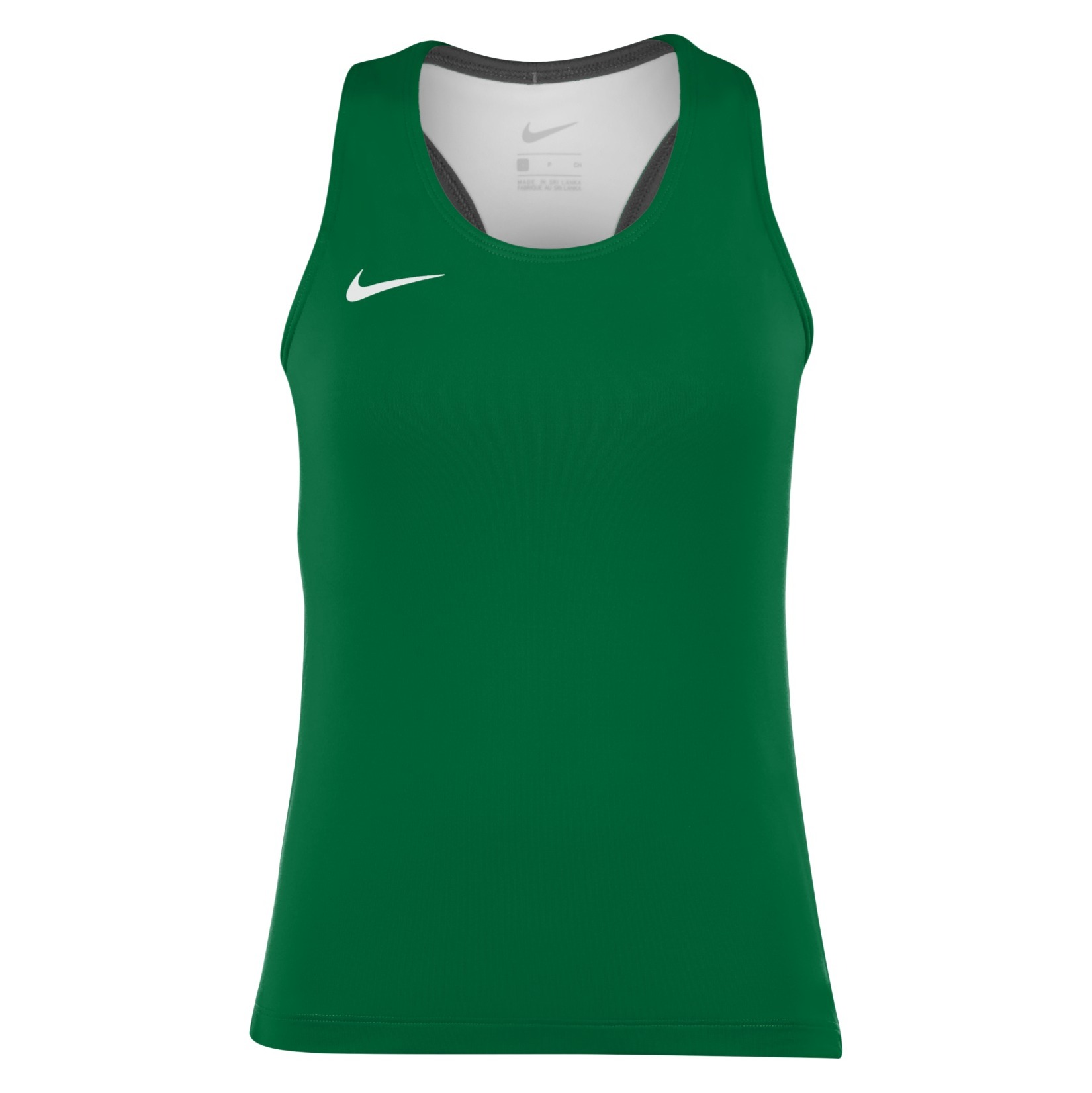 Zelus-Nike Airborne Running Top - Pine Green/White