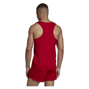 adidas-LP T19 Singlet Power Red-White