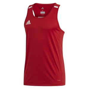 adidas-LP T19 Singlet Power Red-White