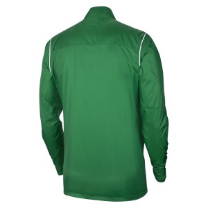 Nike Park 20 Repel Rain Jacket Pine Green-White-White